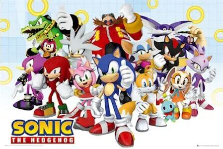 Sonic X Characters Part 1 - Practical Typing