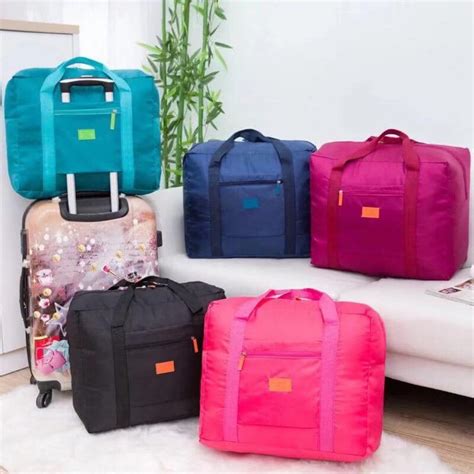 Haomi Foldable Waterproof Travel Bag；Foldable Travel Bag Duffel Luggage ...