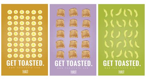 TOAST | Logo Design, Ad Campaign on Behance