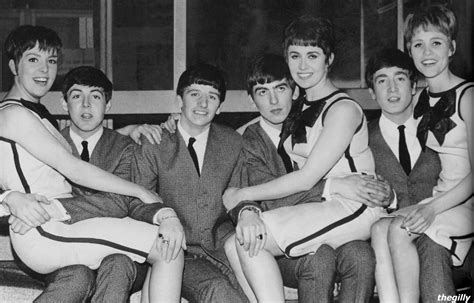 The Beatles with the Vernon Girls on their laps,... : INACTIVE BLOG