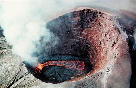 Pu'u O'o lava lake | Lava, Volcano, Kilauea