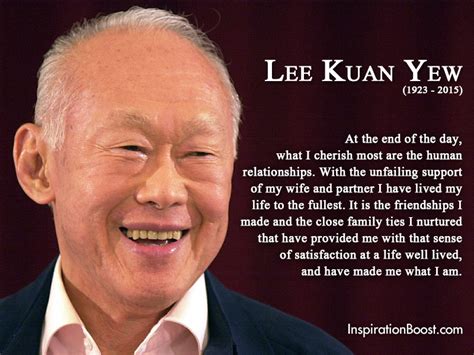 Lee Kuan Yew Famous Life Quotes | Inspiration Boost