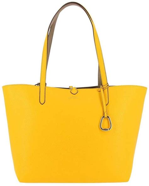 Lauren Ralph Lauren Outlet: Handbag women | Handbag Lauren Ralph Lauren Women Yellow | Ralph ...