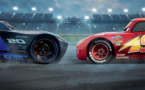 Cars 3 Jackson Storm vs Lightning McQueen Wallpapers | HD Wallpapers | ID #20228