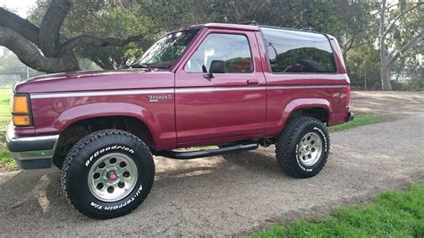 1989 Ford Bronco II XL Rust Free Classic Rare 5 Speed 4x4 Off Road Machine! - Classic Ford ...