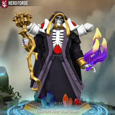 Overlord Ainz Ooal Gown screenshot by KilianRumpy on DeviantArt