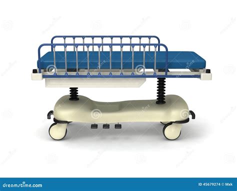 Sickbed stock illustration. Illustration of equipment - 45679274