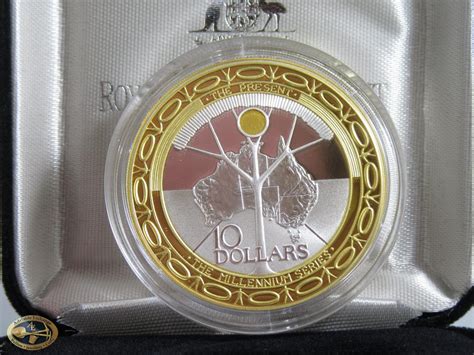 2000 $10 Millennium Coin Series, The Present Proof Coin - Adelaide Exchange