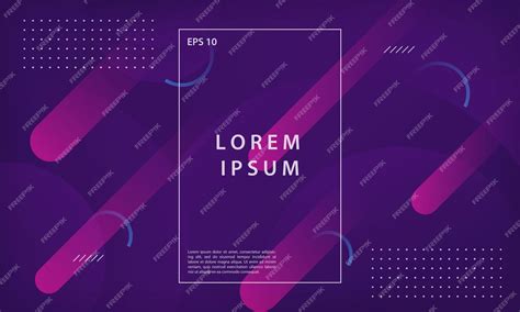 Premium Vector | Modern minimal abstract purple gradient geometric shape background