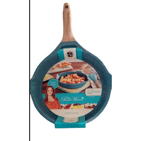 The Pioneer Woman Prairie Signature Cast Aluminum 10" Fry Pan,