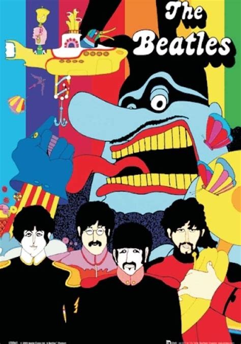 The Beatles - Yellow Submarine Music 3D Poster - Music posters in India - Buy art, film, design ...