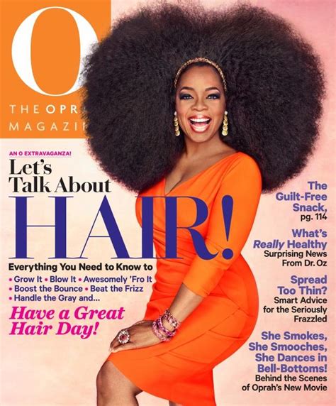 Oprah Winfrey dons giant 3.5 pound wig on O magazine cover - NY Daily News