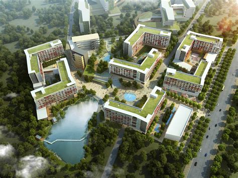 Hui Tong Road South University Campus Living Zone Landscape Master Plan Design Competition