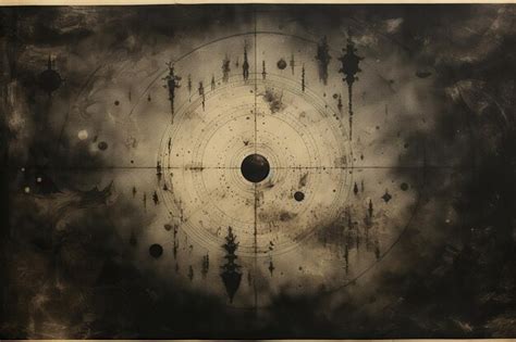 Premium AI Image | Thales Predicting Eclipse on Aged Paper Art