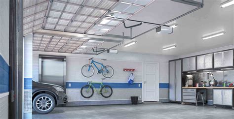 Garage Lighting Ideas Infographic: See the Best Garage Overhead Light Fixtures & LED Light ...