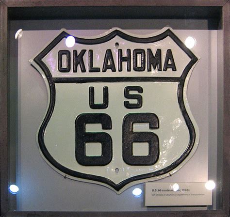 Oklahoma U. S. highway 66 - AARoads Shield Gallery