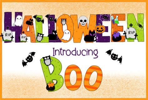 Halloween Boo Font, Canva Fonts, Fonts for Cricut, the Digital Infinity - Etsy