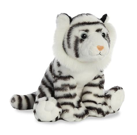 White Tiger Destination Nation 12 Inch - Stuffed Animal by Aurora Plush ...