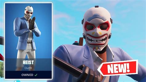 NEW HEIST Skin Gameplay in Fortnite! - YouTube