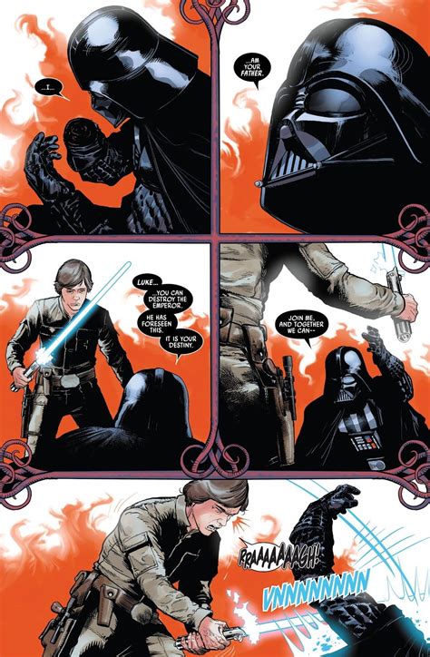 Darth Vader Has A Vision Of His Death – Comicnewbies