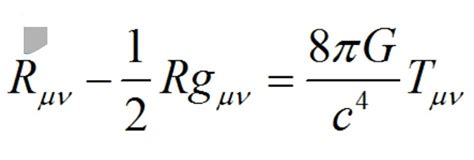 Einstein's equation of general relativity - Brainly.in