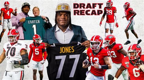 Georgia Bulldogs Football: 2023 NFL Draft Recap - One News Page VIDEO