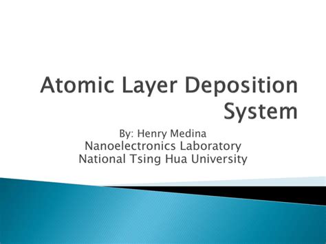 Atomic Layer Deposition System