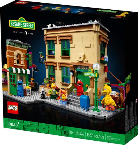 Step Up To The Brand-New LEGO® Ideas 123 Sesame Street - About us - LEGO.com US