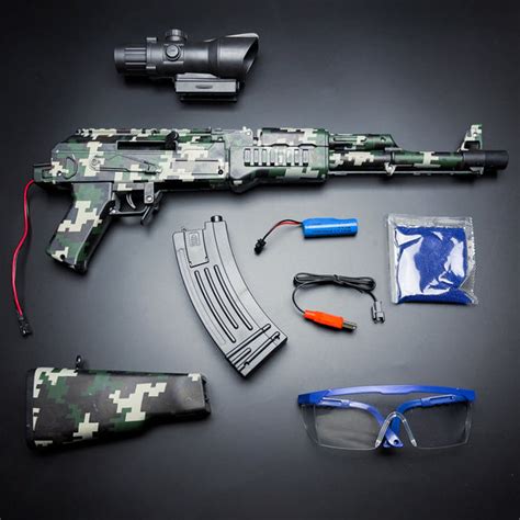 AK-47 Gel Blaster Camo incl. 11,000 Orbeez | GelWeapons.co.uk