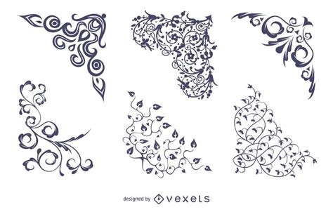 Floral Corner Svg Free - 1195+ SVG File for Silhouette - Free SVG Cut ...