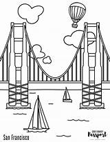 Bridge Coloring Pages sketch template