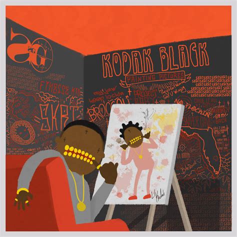 Kodak Black Reveals Cover Art For 'Painting Pictures' Album, Dropping Next Week – Fashionably Early