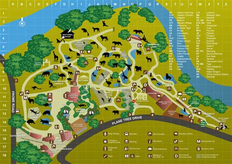 Adelaide Zoo Map | Images and Photos finder