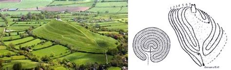 The Labyrinths Of Glastonbury Tor And Chartres Cathedral : WooWoo Media