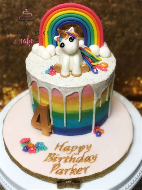 Rainbow Unicorn Cake - CakeCentral.com