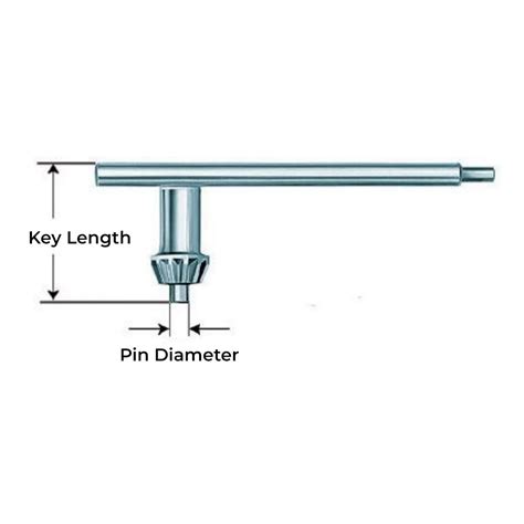 Rohm S3T Drill Chuck Key | Securefix