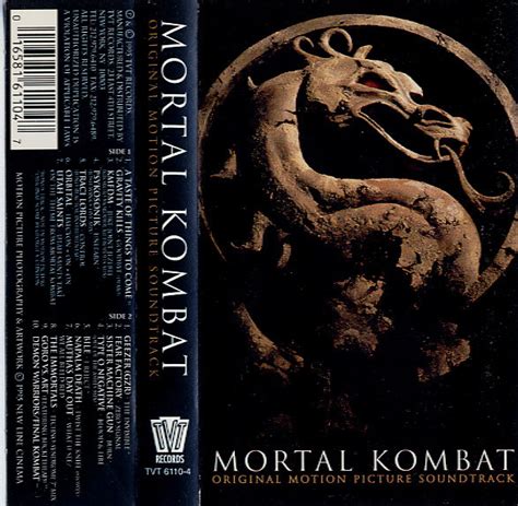 Mortal Kombat - Original Motion Picture Soundtrack (1995, Cassette ...