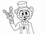 Foxy Coloring Pages Fnaf Freddy Five Nights At Freddys foxy  sketch template