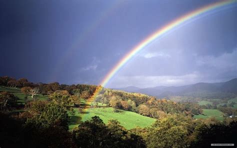 Free Wallpaper - Free Nature wallpaper - Rainbow Scenery wallpaper ...