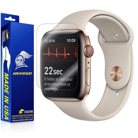 Apple Watch 44mm (Series 4/5/6) Screen Protector + Clear Full Body Ski