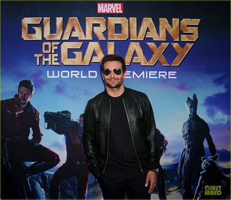 Bradley Cooper Hides His Blue Eyes Under Sunglasses at 'Guardians of ...