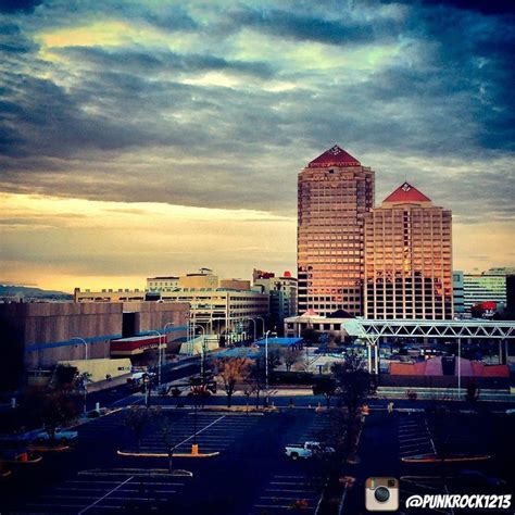 Albuquerque Skyline | Land of enchantment, New mexico, Places to travel