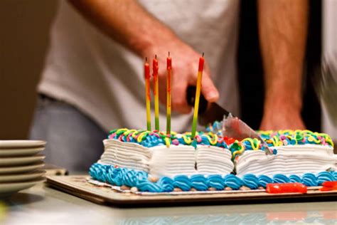 Cutting Birthday Cake Stock Photos, Pictures & Royalty-Free Images - iStock