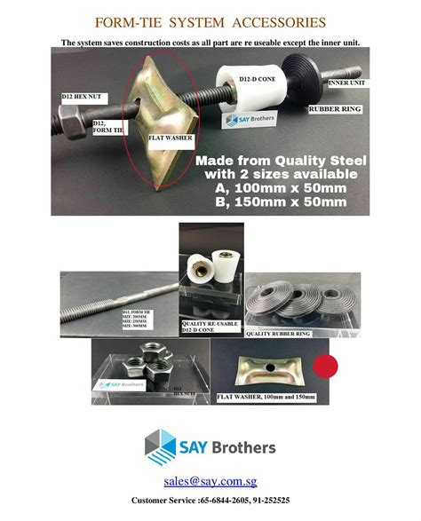 flat-washer – S.A.Y Brothers Building System Pte Ltd