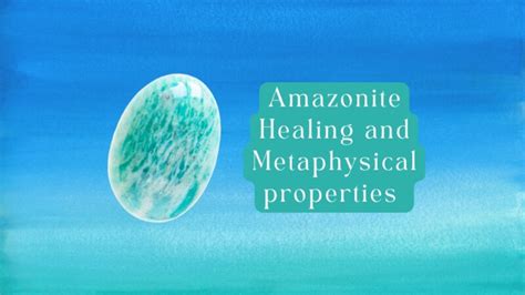 11 Amazonite Healing Properties & Metaphysical Properties