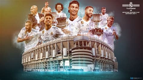 Real Madrid 2017 Spanish Super Cup Wallpaper by szwejzi on DeviantArt