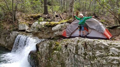 Back Country Camping & Hiking - Searching for Hidden Waterfall & Abandoned Mine - YouTube