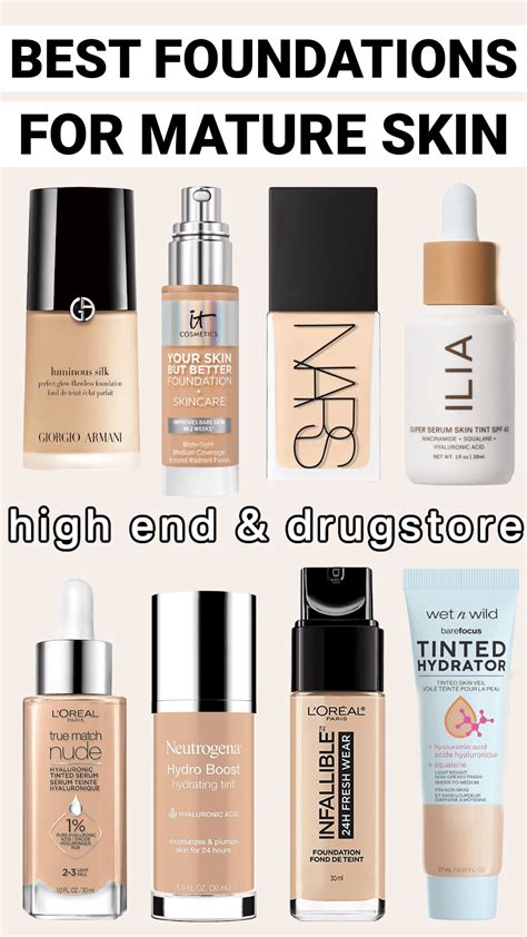 The Best Foundations for Mature Skin - Meg O. on the Go