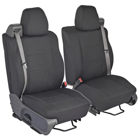 Front Pair - Custom Charcoal Gray Cloth Seat Covers for Ford F-150 2004-08 | eBay