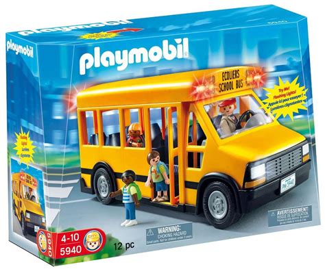 Playmobil School Bus Set 5940 - ToyWiz